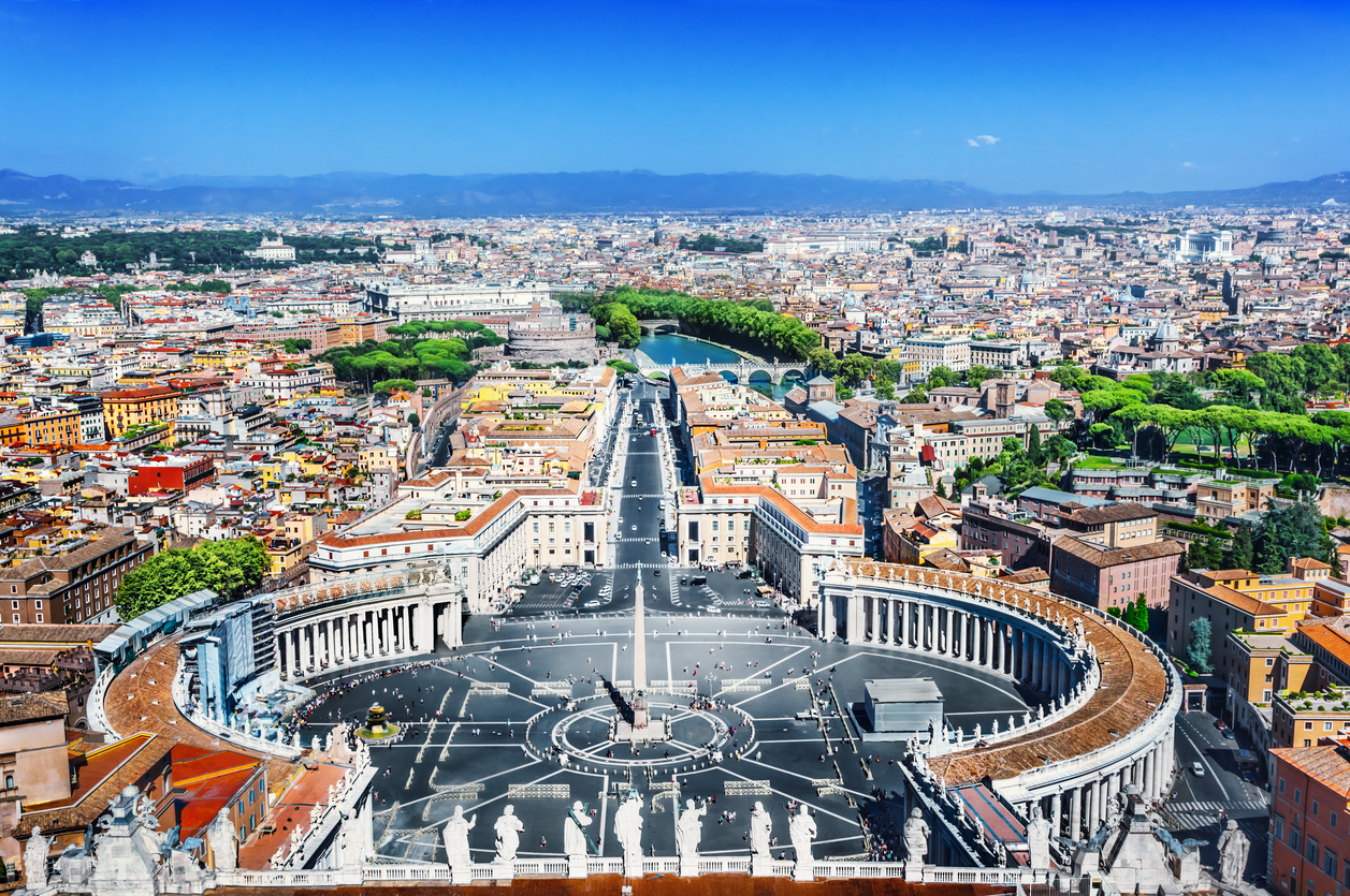 View of the Saint Peter's Square